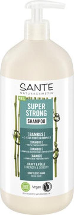 Produktfoto zu SUPER STRONG Shampoo Bambus + 3-Fach Protein Komplex 950ml