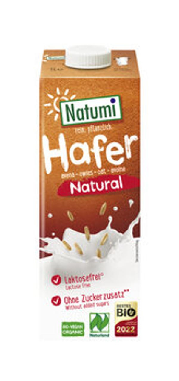 Produktfoto zu Hafer Natural 1L