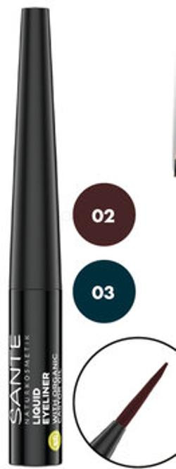 Produktfoto zu Liquid Eyeliner 03 Marine 3,5ml