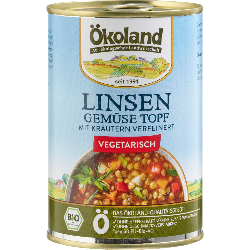 Produktfoto zu Linsen-Gemüse-Topf vegetarisch 400g