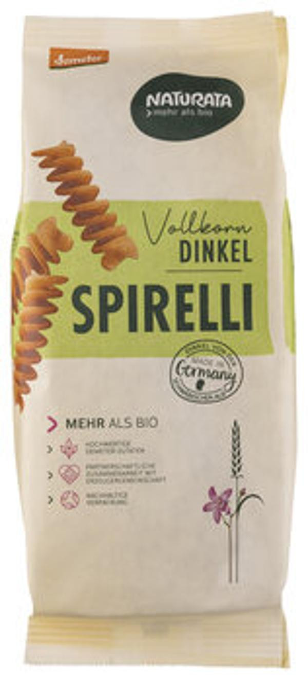 Produktfoto zu Dinkel Vollkorn Spirelli 500g vegan