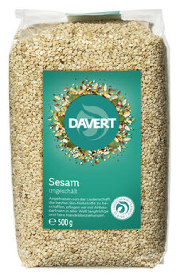 Produktfoto zu Sesam ungeschält 500g vegan