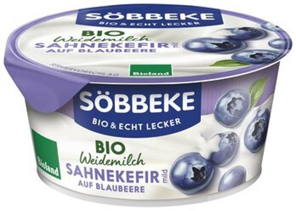 Produktfoto zu Sahnekefir Blaubeere 3,8% Fett 150g