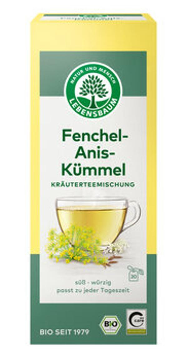 Produktfoto zu Fenchel-Anis-Kümmel Kräuterteemischung 20 Beutel