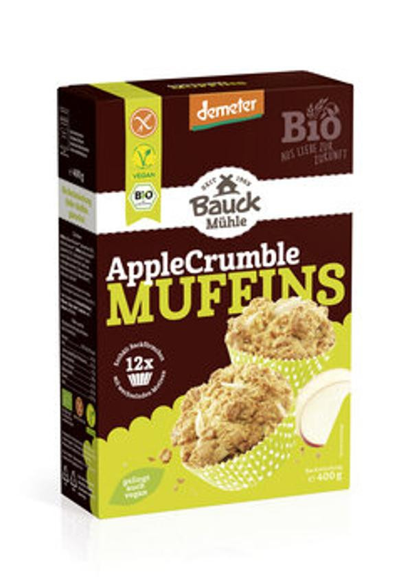 Produktfoto zu Backmischung Apple Crumble für 12 Muffins