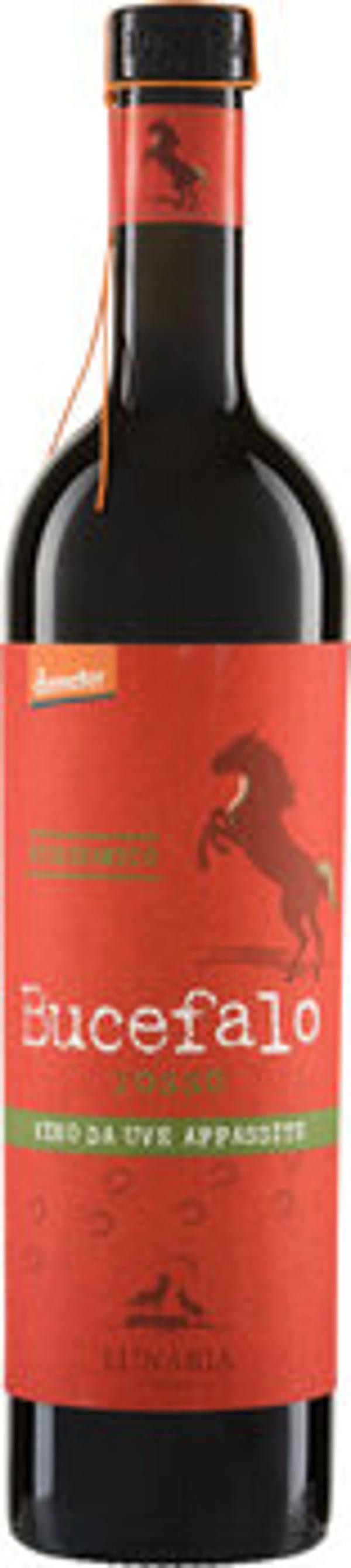 Produktfoto zu Bucefalo rosso VINO DA UVE APPASSITE 0,75L