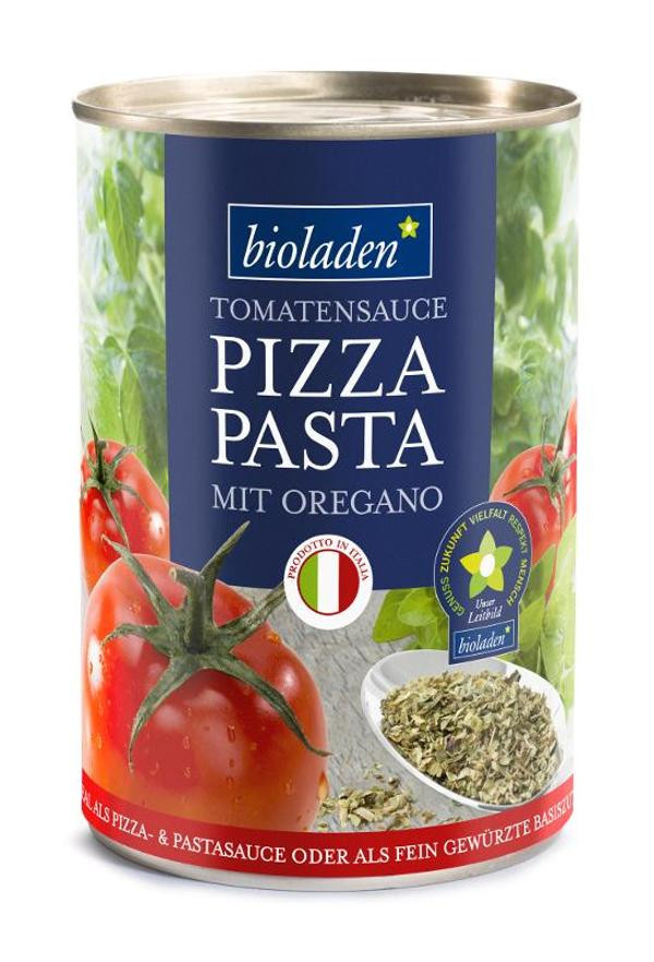 Produktfoto zu Tomatensauce Pizza Pasta mit Oregano 400g vegan