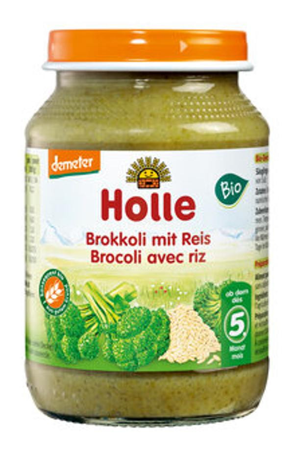 Produktfoto zu Brokkoli und Vollkornreis Babykost 5M+ 190g