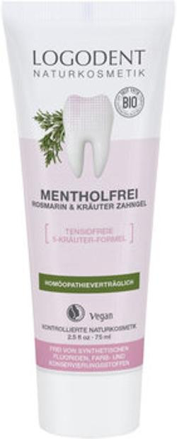 Produktfoto zu MENTHOLFREI Rosmarin & Kräuter Zahngel 75ml