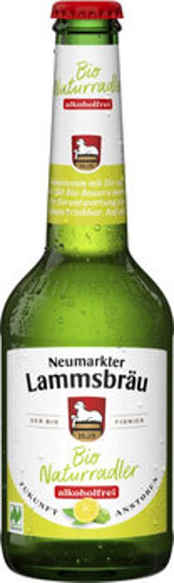 Produktfoto zu Lammsbräu Natur Radler alkfrei 0,33L vegan