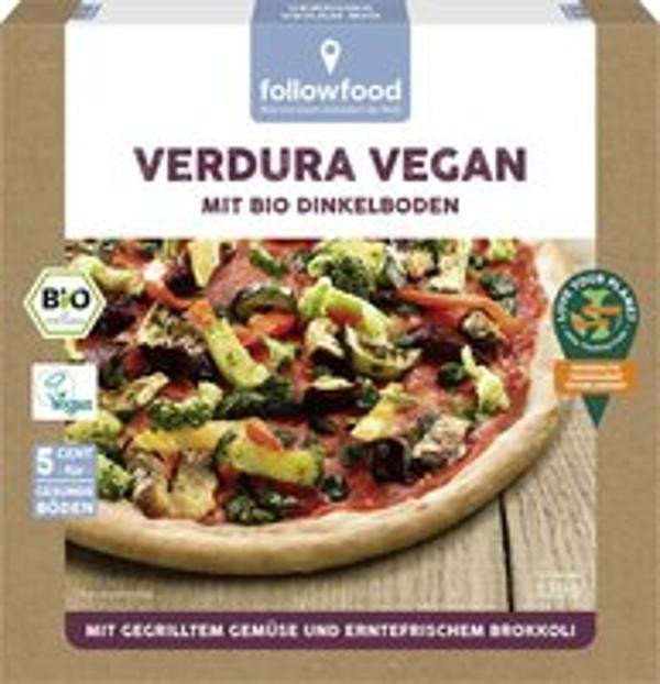 Produktfoto zu TK Pizza Verdura Vegan 1 Stück