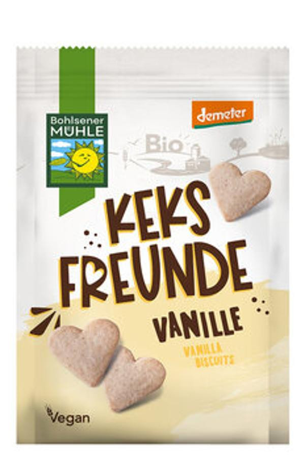 Produktfoto zu Keks Freunde Vanille 125g vegan