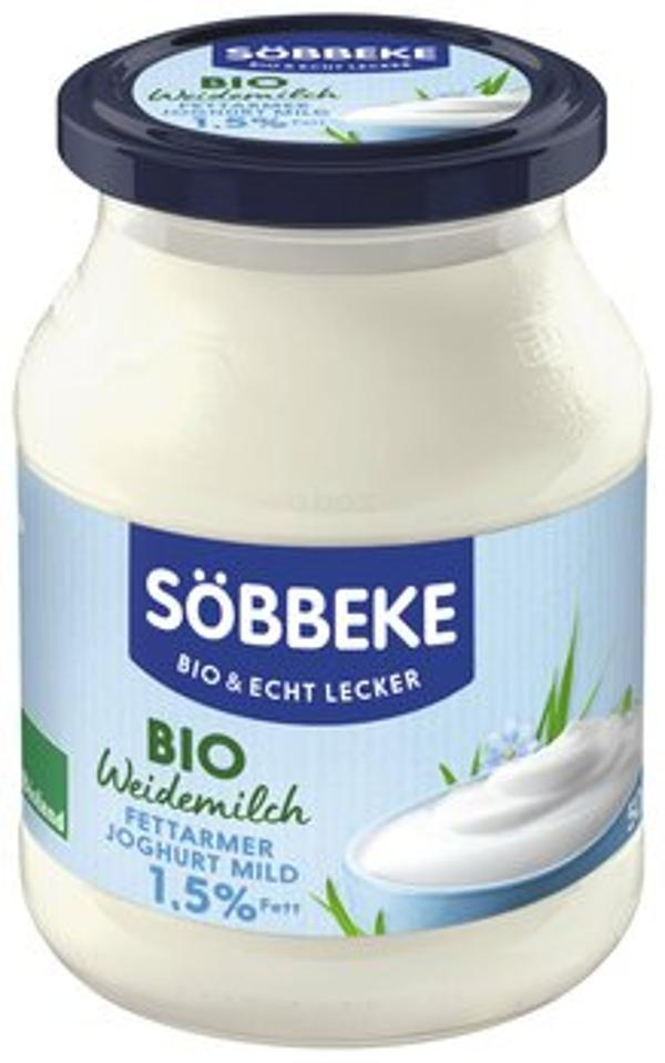 Produktfoto zu Weidemilch fettarmer Joghurt mild 1,5% Fett 500g