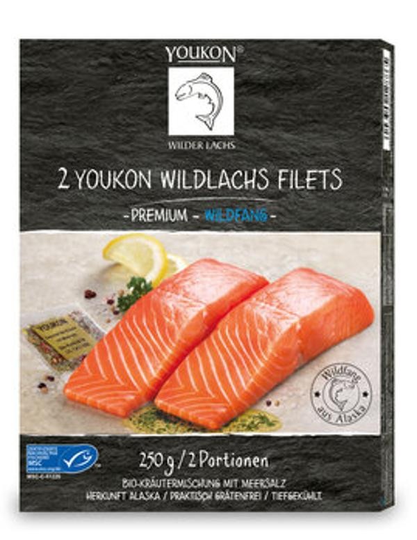 Produktfoto zu 2 Youkon Wildlachsfilets 250g