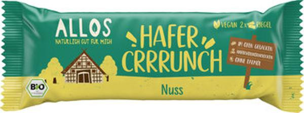 Produktfoto zu Hafercrunch Riegel mit Nüssen Allos 50g vegan