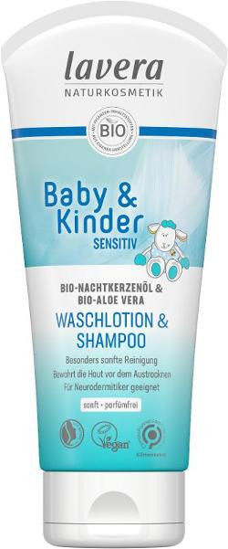 Produktfoto zu Baby & Kinder Sensitiv Waschlotion & Shampoo 200ml