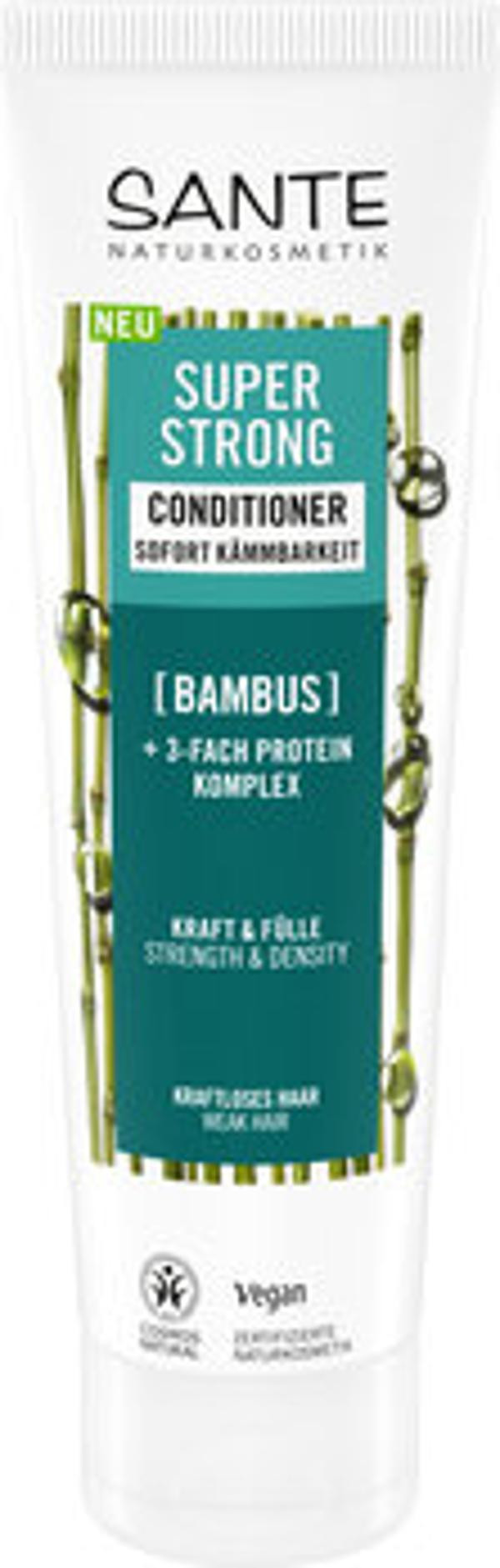 Produktfoto zu SUPER STRONG Conditioner Bambus + 3-Fach Protein Komplex 150ml