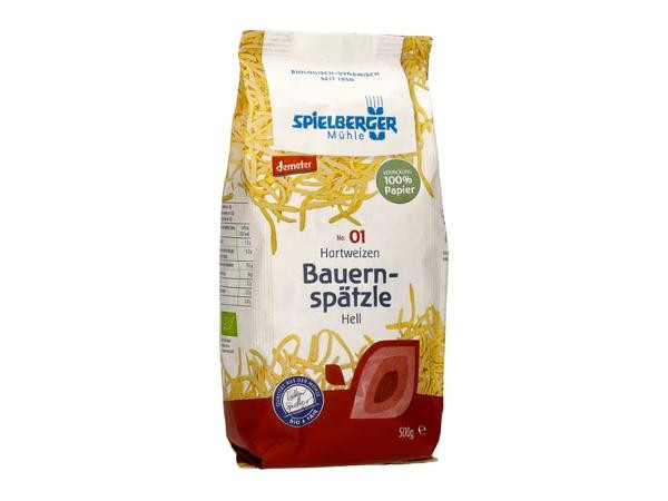 Produktfoto zu Schwäbische Bauernspätzle ohne Ei 500g