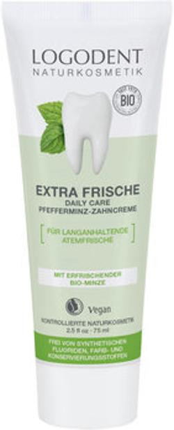 Produktfoto zu EXTRA FRISCHE Pfefferminz-Zahncreme 75ml