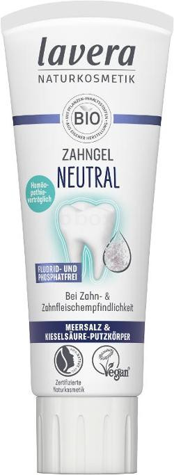 Produktfoto zu Neutral Zahngel Fluoridfrei 75ml