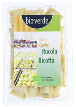 Produktfoto zu Frische Ravioli mit Rucola und Ricotta 250g