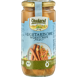 Produktfoto zu Vegetarische Würstchen pikant 380g