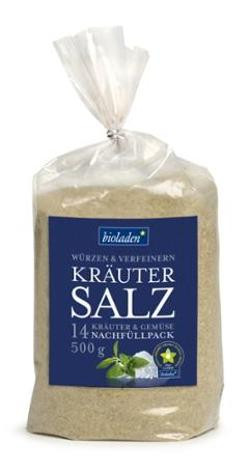 Produktfoto zu Kräutersalz im Nachfüllpack 500g