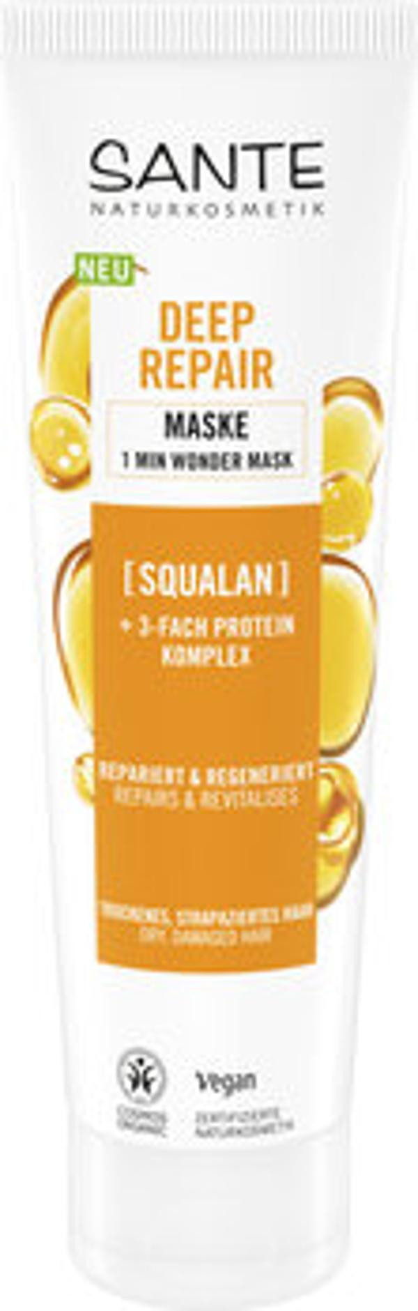 Produktfoto zu DEEP REPAIR 1 Minute Wonder Maske Squalan + 3-Fach Protein Komplex 150ml