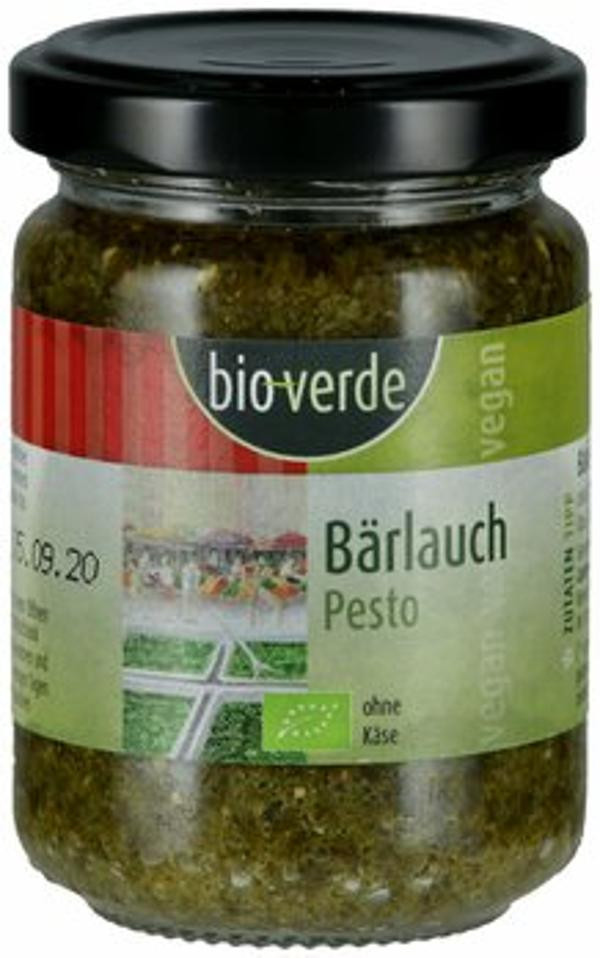 Produktfoto zu Bärlauch Pesto vegan 125ml vegan