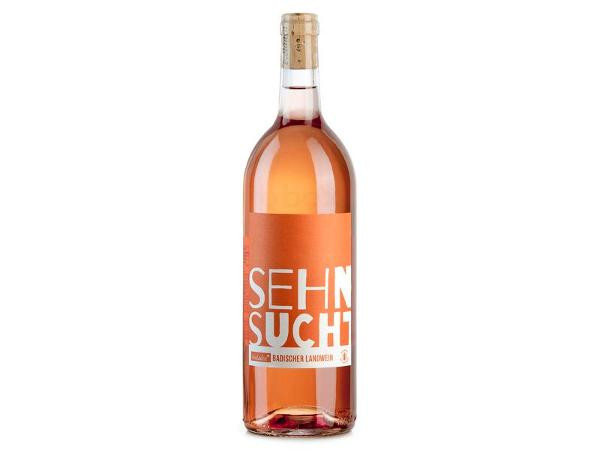 Produktfoto zu Badischer Roséwein Sehnsucht 1L vegan