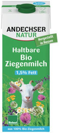 Produktfoto zu Haltbare Ziegenmilch 1,5% 1L