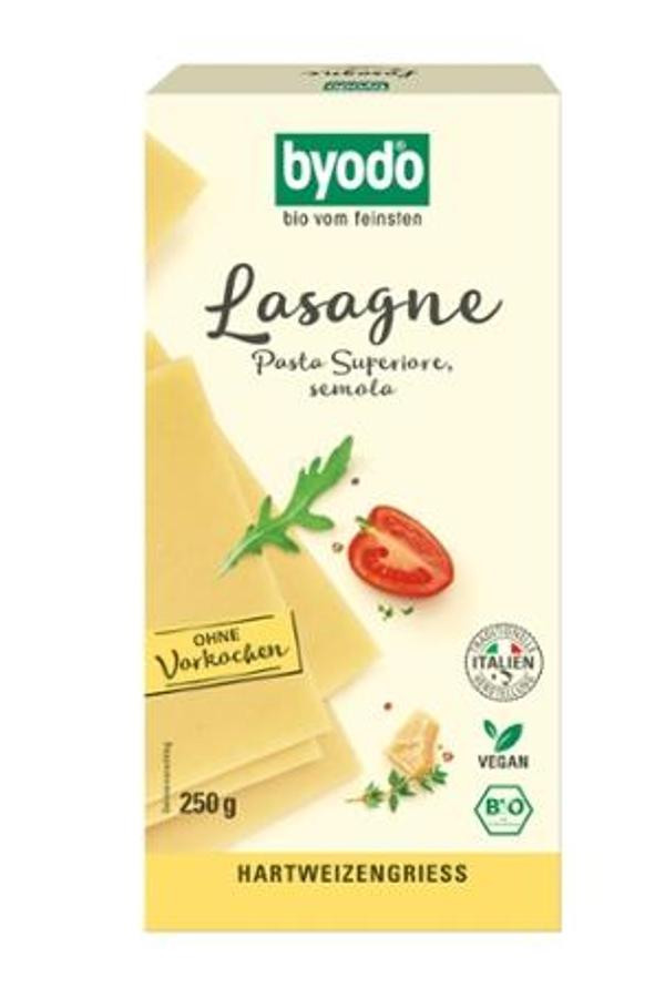 Produktfoto zu Lasagne-Platten Hartweizengriess 250g