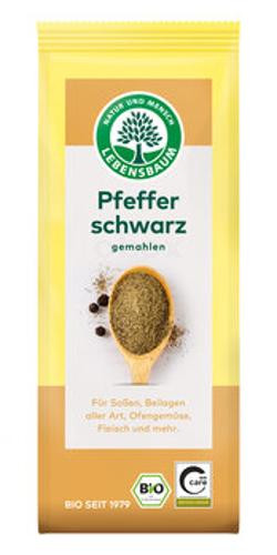 Produktfoto zu Pfeffer schwarz gemahlen 50g vegan