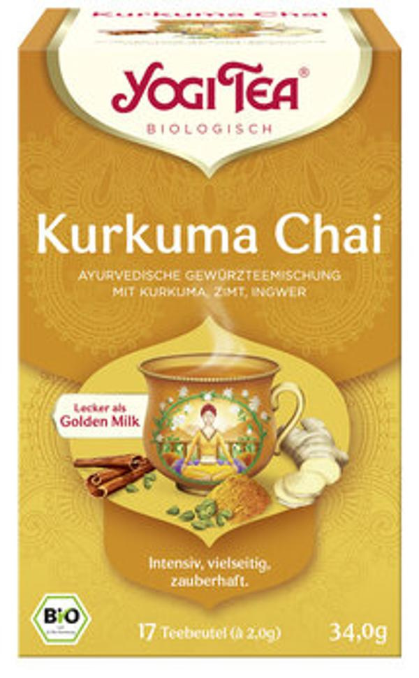 Produktfoto zu YogiTea Kurkuma Chai 17 Beutel