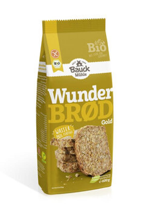 Produktfoto zu Wunderbrød Gold Backmischung vegan