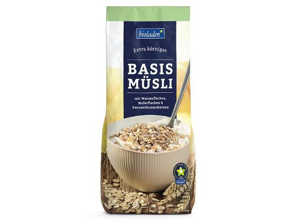 Produktfoto zu Basis Müsli 750g bioladen