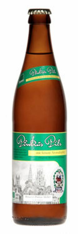 Produktfoto zu Pinkus Pils Kiste 8x0,5L