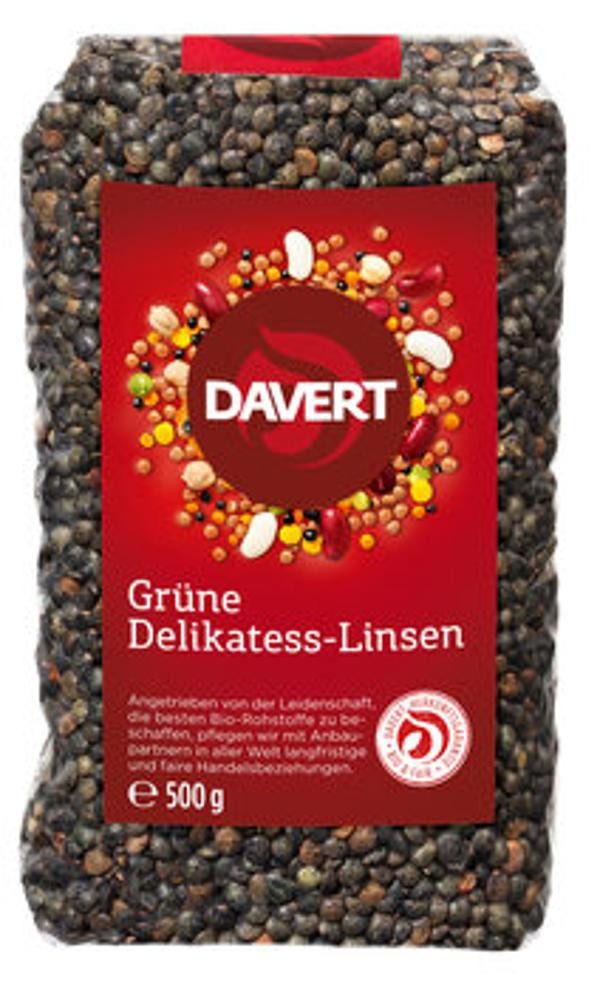 Produktfoto zu Grüne Delikatess-Linsen 500g