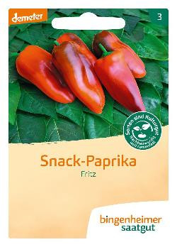 Produktfoto zu Saatgut Snack-Paprika "Fritz"