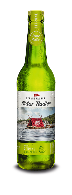 Produktfoto zu Störtebeker NaturRadler Zitrone Kiste 20*0,5L