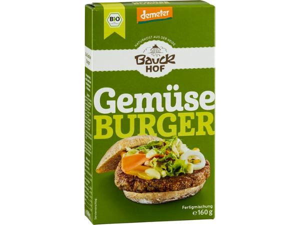 Produktfoto zu Gemüse Burger 160g vegan