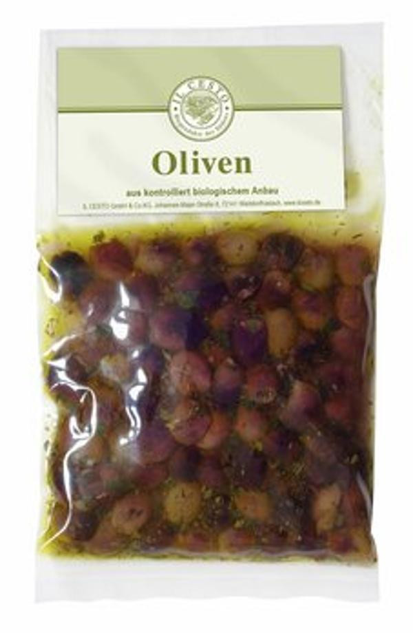 Produktfoto zu Ital. Leccino-Oliven ohne Stein 175g vegan