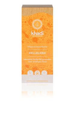 Produktfoto zu khadi Pflanzenhaarfarbe Hellblond vegan