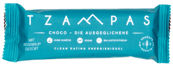 Produktfoto zu TZAMPAS Choco Riegel vegan