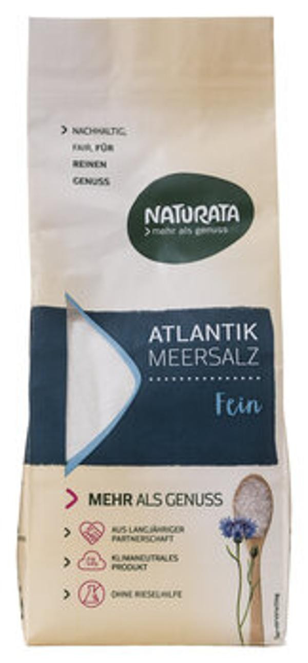 Produktfoto zu Atlantik Meersalz im Nachfüllpack 500g vegan