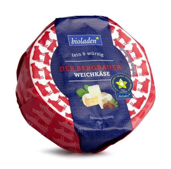 Produktfoto zu Der Bergbauer Weichkäse 150g