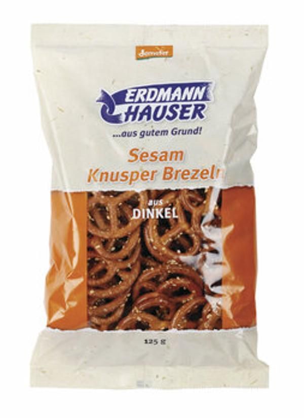 Produktfoto zu Dinkel - Brezeln mit Sesam 125g