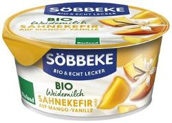 Produktfoto zu Sahnekefir mild auf Mango-Vanille 10% Fett 150g