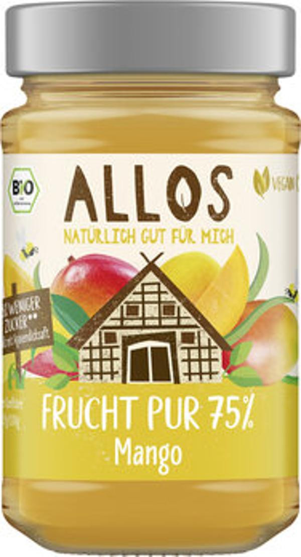 Produktfoto zu 75% Mango Fruchtaufstrich 250g vegan