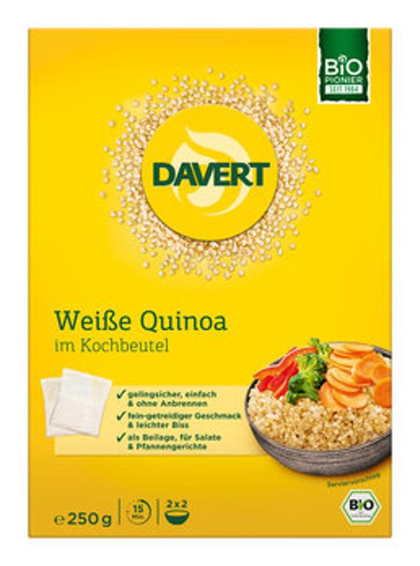 Produktfoto zu Quinoa weiß im Kochbeutel vegan